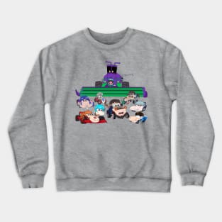 Evangelion Cars Crewneck Sweatshirt